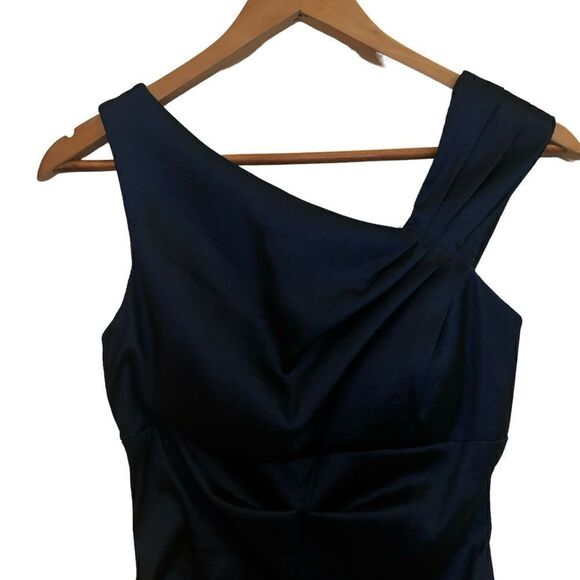 Xscape Women’s Iridescent Blue Maxi Mermaid Formal Gown Dress 4 - Picture 4 of 8